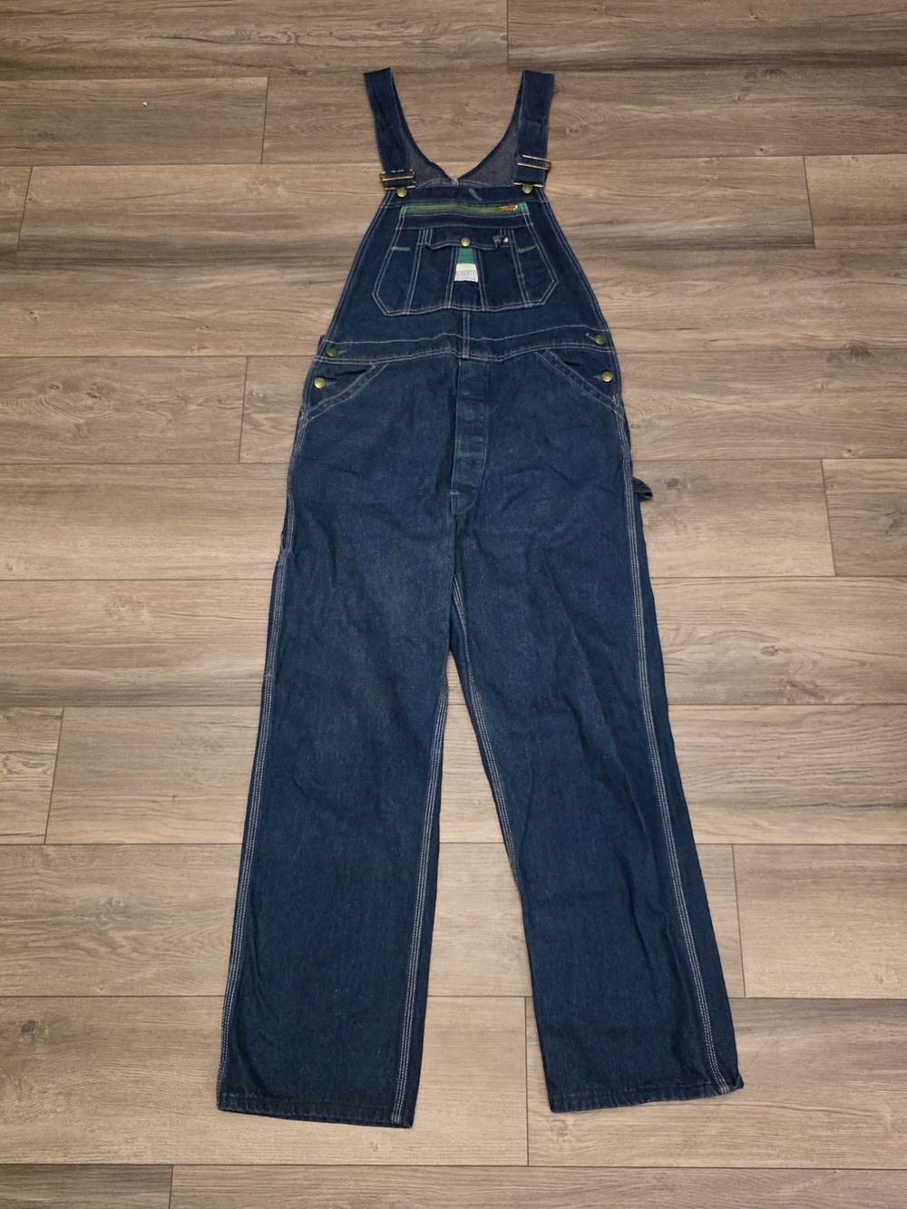Vintage/Classic Liberty Denim Bib Overalls - Dark Wash SIze 36x30